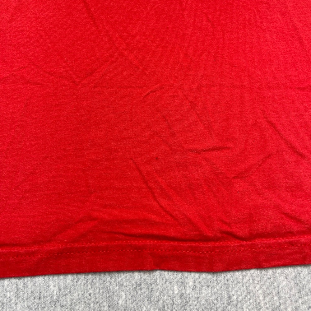 Fruit of the Loom Oktoberfest Munchen T-Shirt Red Graphic Lion Crest Mens L - Picture 6 of 9